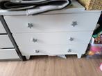 Witte ladenkast 3 lades, Huis en Inrichting, Ophalen, Gebruikt, 50 tot 100 cm, 3 of 4 laden