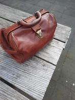 Dokterstas leer,  bruin cognac kleur, Overige merken, Gebruikt, Bruin, Ophalen of Verzenden