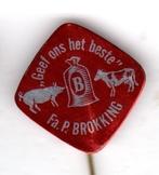 Speldje fa p brokking varken koe (a8), Verzamelen, Speldjes, Pins en Buttons, Verzenden, Gebruikt, Overige onderwerpen