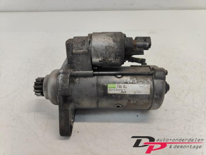 Startmotor van een Volkswagen Polo, Gebruikt, -, Volkswagen, -