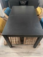 Eetkamertafel uitschuifbaar, Ophalen, 200 cm of meer, 50 tot 100 cm, Zo goed als nieuw