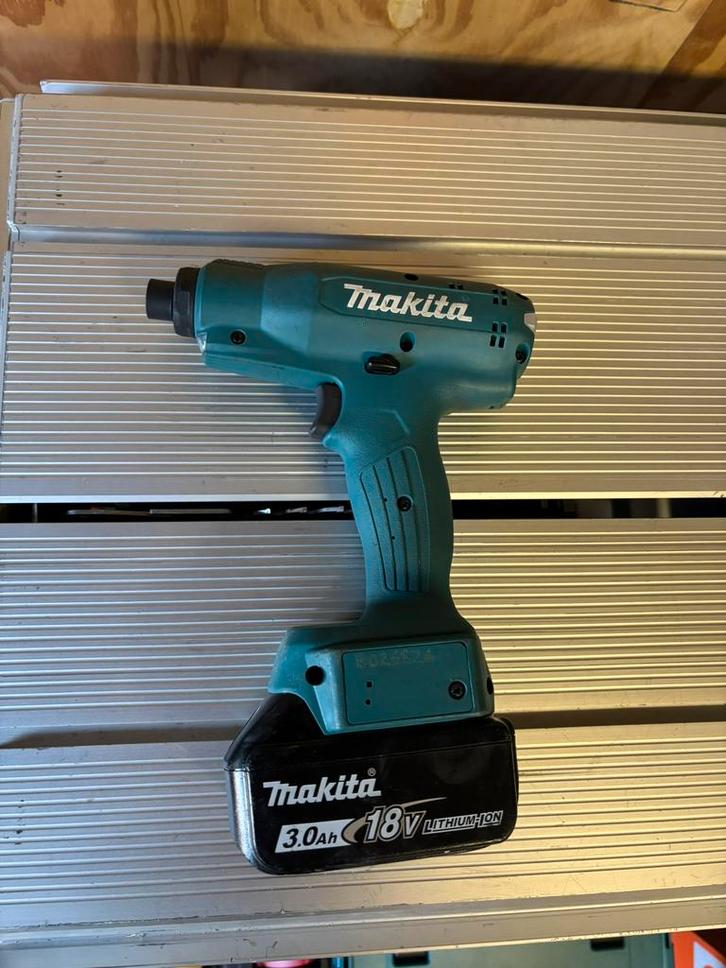 Makita DFT129FM4Z LXT 18V Momentsleutel 5-12Nm, Doe-het-zelf en Verbouw, Gereedschap | Boormachines, Zo goed als nieuw, Ophalen of Verzenden