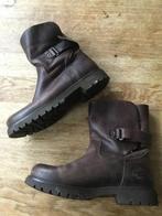 Mt 39 Panama Jack Felia bruine gevoerde leren laarzen boots, Bruin, Lage of Enkellaarzen, Ophalen of Verzenden, Zo goed als nieuw