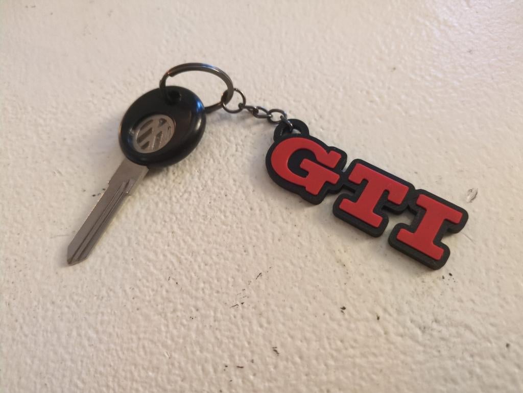 Volkswagen GTI MK2 Logo Grill sleutelhanger Golf, Verzamelen, Sleutelhangers, Ophalen of Verzenden, Nieuw, Merk