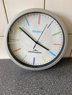 ZGAN Wandklok quartz COMMODOOR ø 25 cm, Ophalen of Verzenden, Zo goed als nieuw, Analoog, Wandklok