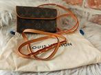 Louis Vuitton  Monogram Pochette Florentine, Ophalen of Verzenden, Zo goed als nieuw, Bruin, Handtas