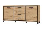 Dressoir Wooenzo Tronheim, Ophalen, Gebruikt, 150 tot 200 cm, Industrieel