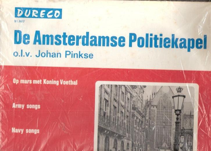 Amsterdamse Politie kapel- Dureco 51 007 - vinyl LP HAFABRA, Verzamelen, Militaria | Algemeen, Marechaussee, Nederland, Ophalen