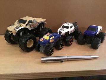 Diverse monstertrucks beschikbaar voor biedingen