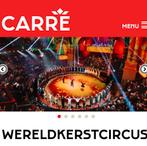 3x tickets WERELD KERSTCIRCUS*CARRE A’dam/1e Kerstdag/12 uur, Tickets en Kaartjes, Drie personen of meer