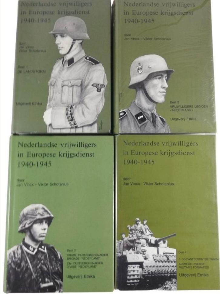 Vrijwilligers Europese Krijgsdienst 1940-1945 - Complete Set, Verzamelen, Militaria | Tweede Wereldoorlog, Boek of Tijdschrift