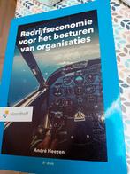 Bedrijfseconomie voor het besturen van organisaties, Ophalen of Verzenden, Zo goed als nieuw, HBO