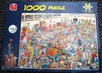 Jan van Haasteren puzzel Op zoek naar de schat, Ophalen of Verzenden, 500 t/m 1500 stukjes, Zo goed als nieuw, Legpuzzel