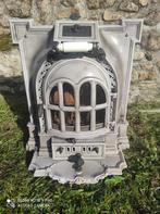 Prachtige unieke gietijzeren Art-deco houtkachel, Huis en Inrichting, Kachels, Ophalen, Houtkachel, Zo goed als nieuw, Vrijstaand