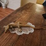 Koperen Salamander 23 cm groot, Antiek en Kunst, Antiek | Koper en Brons, Ophalen of Verzenden