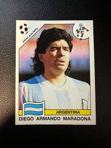 Maradonna WK 90 Panini nummer 128 beschikbaar voor biedingen