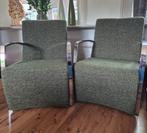 2x fauteuil, Huis en Inrichting, Ophalen, 75 tot 100 cm, Zo goed als nieuw, Stof