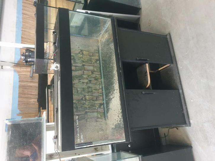 Juwel aquarium 120x40x55 met onderkast, Dieren en Toebehoren, Vissen | Aquaria en Toebehoren, Zo goed als nieuw, Leeg aquarium