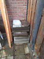 Tuin tegels, Tuin en Terras, Tegels en Klinkers, Ophalen, Overige materialen, Gebruikt, Minder dan 5 m²