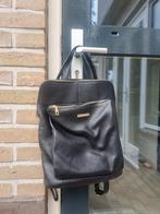 Tuscany Leather dames rugtas zwart leer, Ophalen of Verzenden, Zo goed als nieuw, Zwart, Overige typen