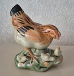 Beeldje kip met kuikens, Ophalen of Verzenden, Zo goed als nieuw