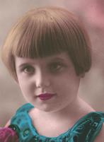 954567	Vintage	oude kinderkaart	Fantasie	Meisje	1931	 Gelope, Verzamelen, Ansichtkaarten | Themakaarten, Gelopen, Kinderen, Ophalen of Verzenden