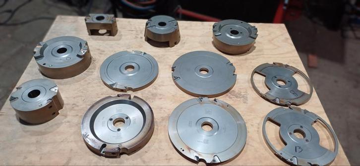 Leitz Freeskoppen Freesblokken asgat 40 mm., Doe-het-zelf en Verbouw, Gereedschap | Freesmachines, Elektrisch, Overige soorten