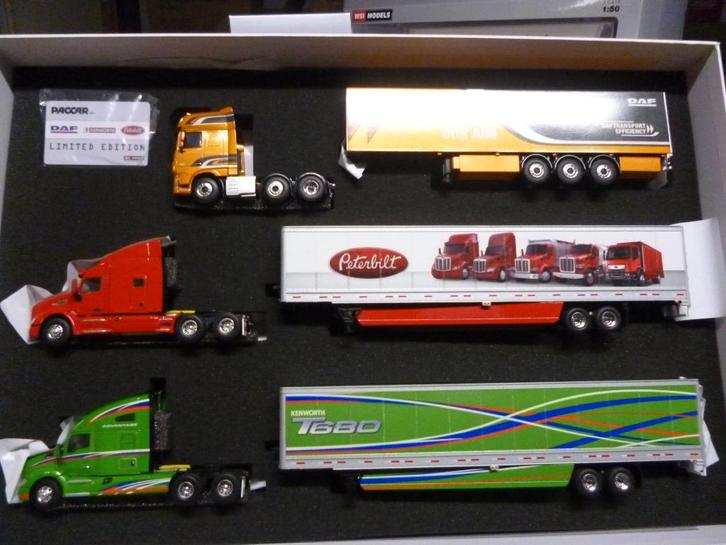 WSI DAF Brand Box, Hobby en Vrije tijd, Modelauto's | 1:50, Nieuw, Bus of Vrachtwagen, Wsi, Ophalen of Verzenden