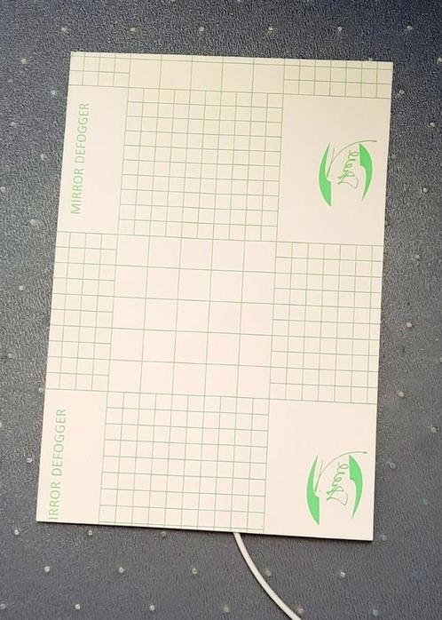 Spiegelverwarming anti-condens 20 x 30 cm NIEUW, Doe-het-zelf en Verbouw, Sanitair, Nieuw, Glas, Ophalen of Verzenden