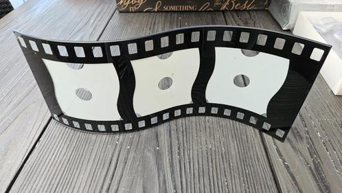 Fotolijst in filmrol-stijl – ruimte voor 3 foto's, Audio, Tv en Foto, Fotografie | Fotolijsten, Gebruikt, Ophalen of Verzenden