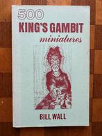 Schaakboek: 500 King's Gambit Miniatures, Ophalen of Verzenden, Gelezen, Overige onderwerpen
