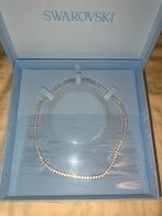 Swarovski Matrix Tennis Ketting Wit Rodium, Overige materialen, Wit, Zo goed als nieuw, Ophalen