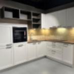 Showroom landelijke hoekkeuken Valentina in het zand kleur, Ophalen, Overige kleuren, Hoekkeuken, Nieuw