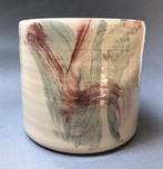 Bloempot plantenpot met kunstzinnig motief, moedern, kunst, Ophalen of Verzenden, Overige soorten, Minder dan 100 cm