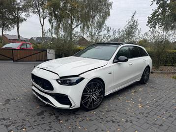 Mercedes-Benz C43 AMG Panorama 360 Camera Ambiance 408pk VOL beschikbaar voor biedingen
