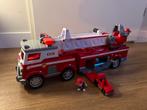 Paw Patrol Brandweerauto met Marshall en autootje, Ophalen, Gebruikt, Jongen of Meisje
