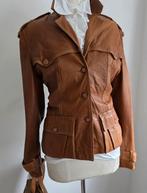 Arma cognac leren jasje  42/44, Kleding | Dames, Bruin, Verzenden, Maat 42/44 (L), Zo goed als nieuw