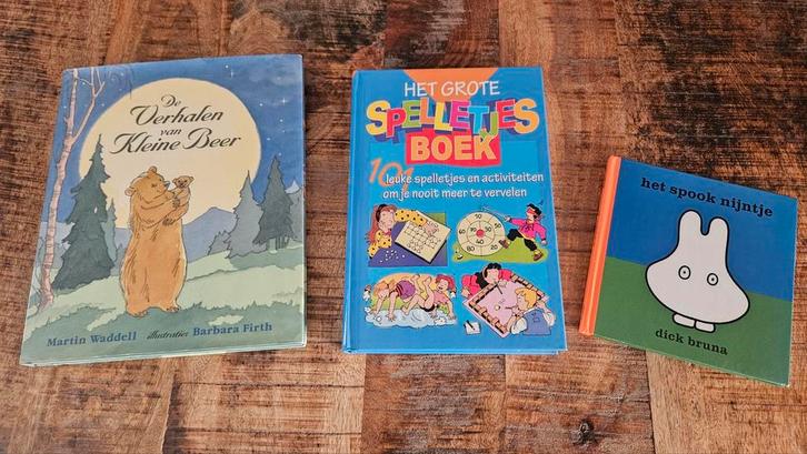 Zgan Kinderboeken Nijntje, Kleine Beer & Spelletjesboek, Boeken, Kinderboeken | Jeugd | onder 10 jaar, Zo goed als nieuw, Fictie algemeen