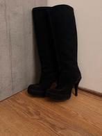 Elegante zwarte hoge laarzen Pedro Garcia, Verzenden, Zo goed als nieuw, Zwart, Hoge laarzen