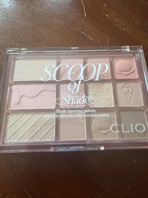 Clio oogschaduw palette Scoop of Shade, Sieraden, Tassen en Uiterlijk, Uiterlijk | Cosmetica en Make-up, Zo goed als nieuw, Ogen
