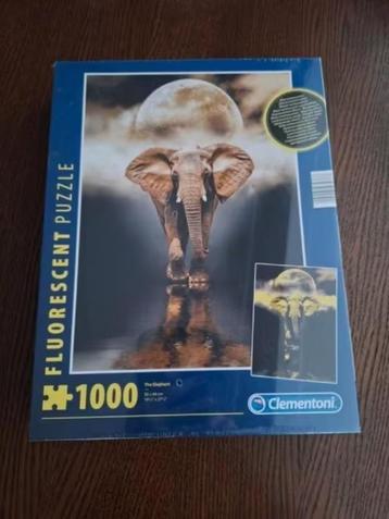 Clementoni Olifant Puzzel - 1000 stukjes - Nieuw beschikbaar voor biedingen