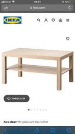 Ikea salontafel - Iets donkerder dan foto - ASAP WEG, Huis en Inrichting, Ophalen of Verzenden, Zo goed als nieuw, 25 tot 50 cm