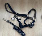 Anky donkerblauw/grijs halster en halstertouw, Dieren en Toebehoren, Ophalen of Verzenden, Nieuw, Overige soorten