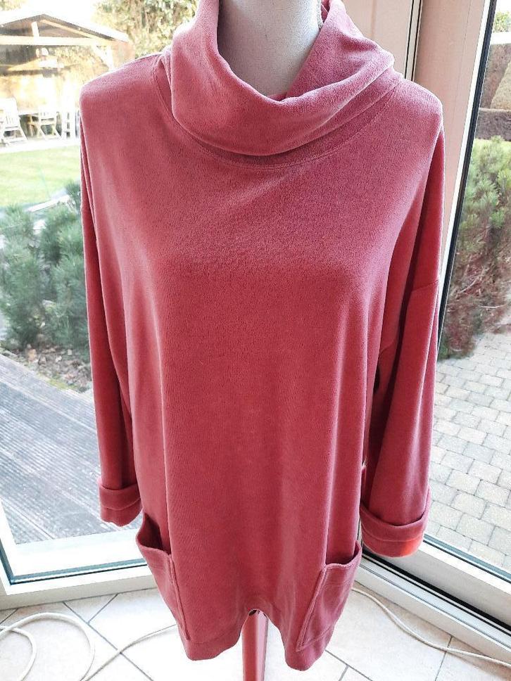 Toffe sweater DAVID NIEPER - XL/XXL, Kleding | Dames, Huispakken, Zo goed als nieuw, Maat 46/48 (XL) of groter, Roze, Ophalen of Verzenden