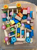 Doos vol houten blokken, Ophalen, Zo goed als nieuw