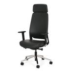 Nieuw, RM-Line Bo CEO Directie bureaustoel, Zwart Leer,, -, Zwart, -, Nieuw