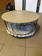 Draadstaal Salontafel/Kattenmeubel, Huis en Inrichting, Tafels | Salontafels, Ophalen, Rond, 50 tot 100 cm, Zo goed als nieuw