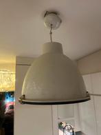 Vintage Industriële Hanglamp - 42 cm Diameter, Huis en Inrichting, Lampen | Hanglampen, Ophalen of Verzenden, Gebruikt, Metaal