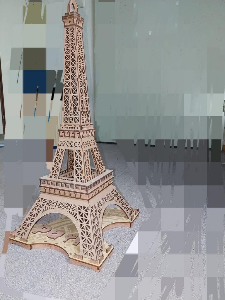 Eiffeltoren model met licht, ROKR, Gebruikt, Ophalen, Overige merken, Groter dan 1:32