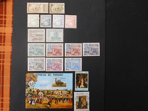 Paraguay : 18 postzegels, Postzegels en Munten, Postzegels | Amerika, Zuid-Amerika, Verzenden